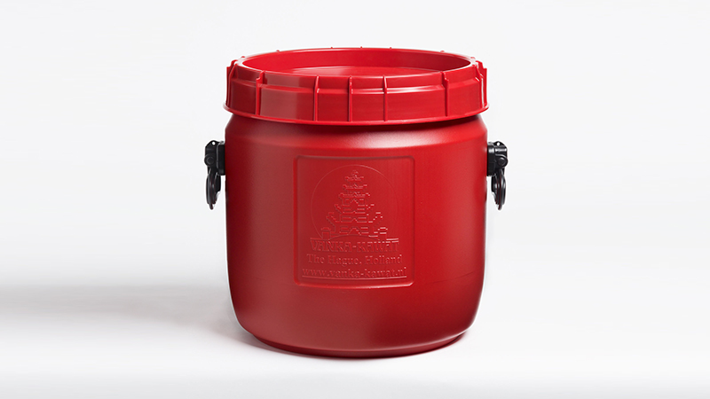 Plastic drums for chili paste