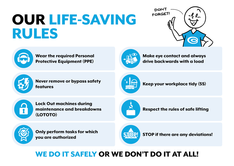 Life-saving rules